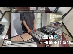 Montieren der Proben Halterung-Circlip Hängesystem