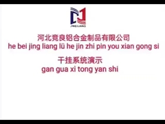 Demonstration für die Befestigung von Hebei Jingliang