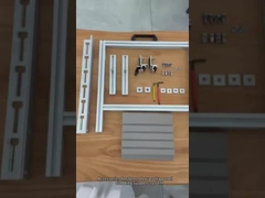 Einfache Installation und einstellbares System für 30 mm Terrakotta-Panel