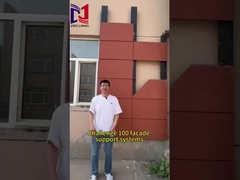 Einfache Installation und einstellbares Fassadenstützsystem aus Aluminium