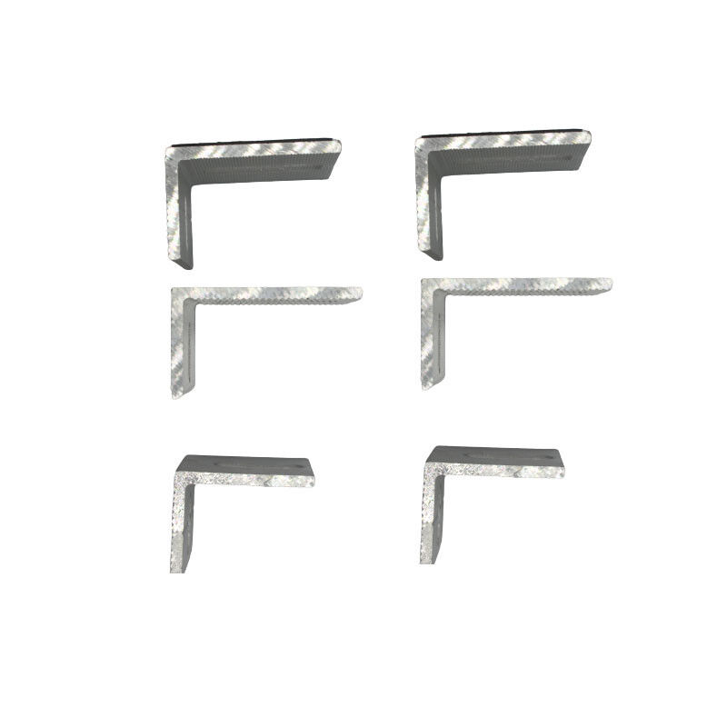 OEM Aluminium-Extrusions-Eckhalter in Form von L für Außenvorhänge
