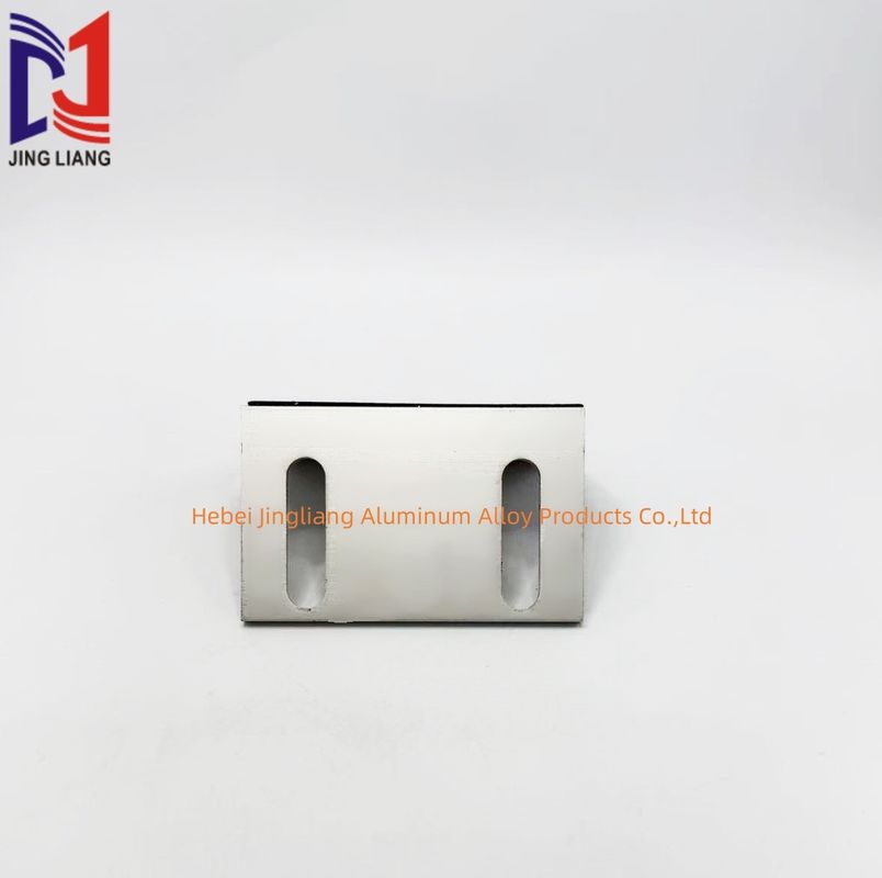 80*50*50mm Winkelcode für Fassadenstützsystem mit Anodisierungs-Oxidationsbeschichtung