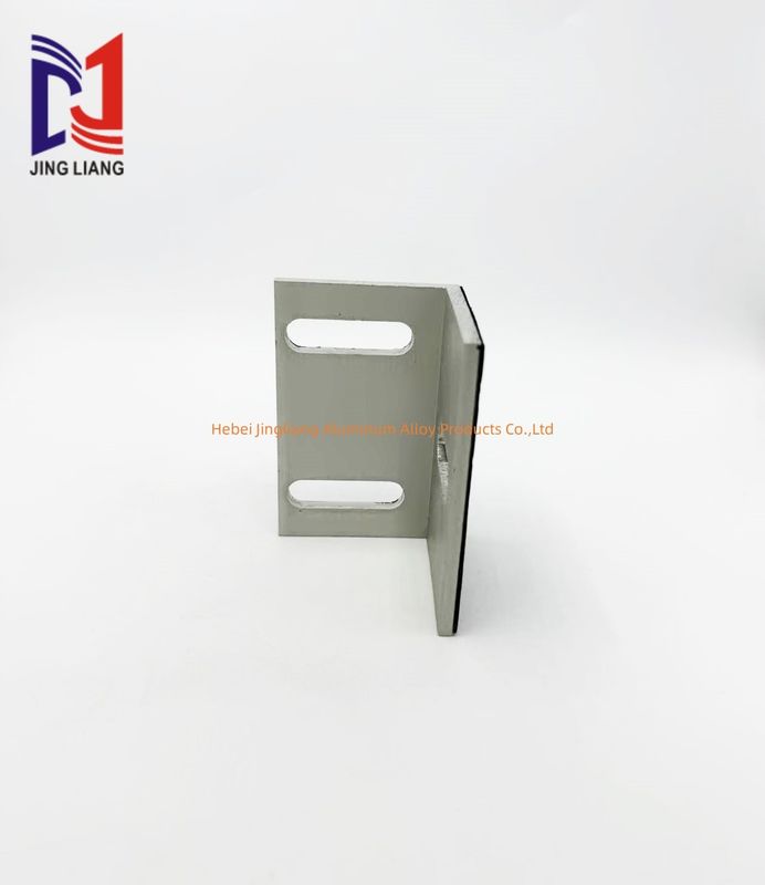 80*50*50mm Winkelcode für Fassadenstützsystem mit Anodisierungs-Oxidationsbeschichtung
