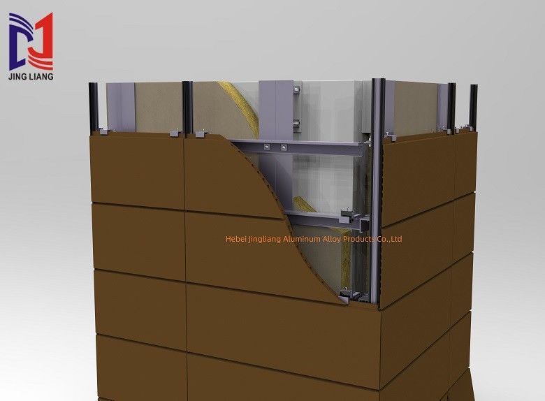 Einfache Installation und angepasstes Circlip-Festigungssystem für 20 mm Terrakotta- und 30 mm Terrakotta-Panel