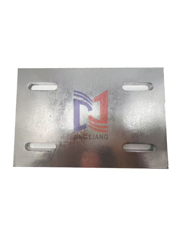 Verzinktes Stahlblech 200mm*300mm*10mm Einbaublech für Fassadenunterstützungssystem Hohe Festigkeit