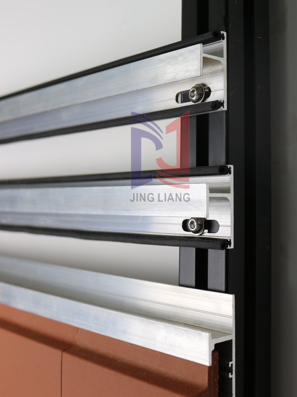 Anpassbare, exquisite Verarbeitung, hochfeste Aluminium-Gleitschiene für Terrakotta-Fassaden-Tragsystem