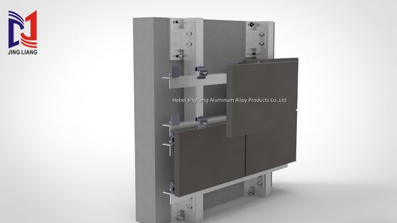 Stein-Ohrhaken-Rückbolzen-Tragwerk Belüftete Fassadensysteme